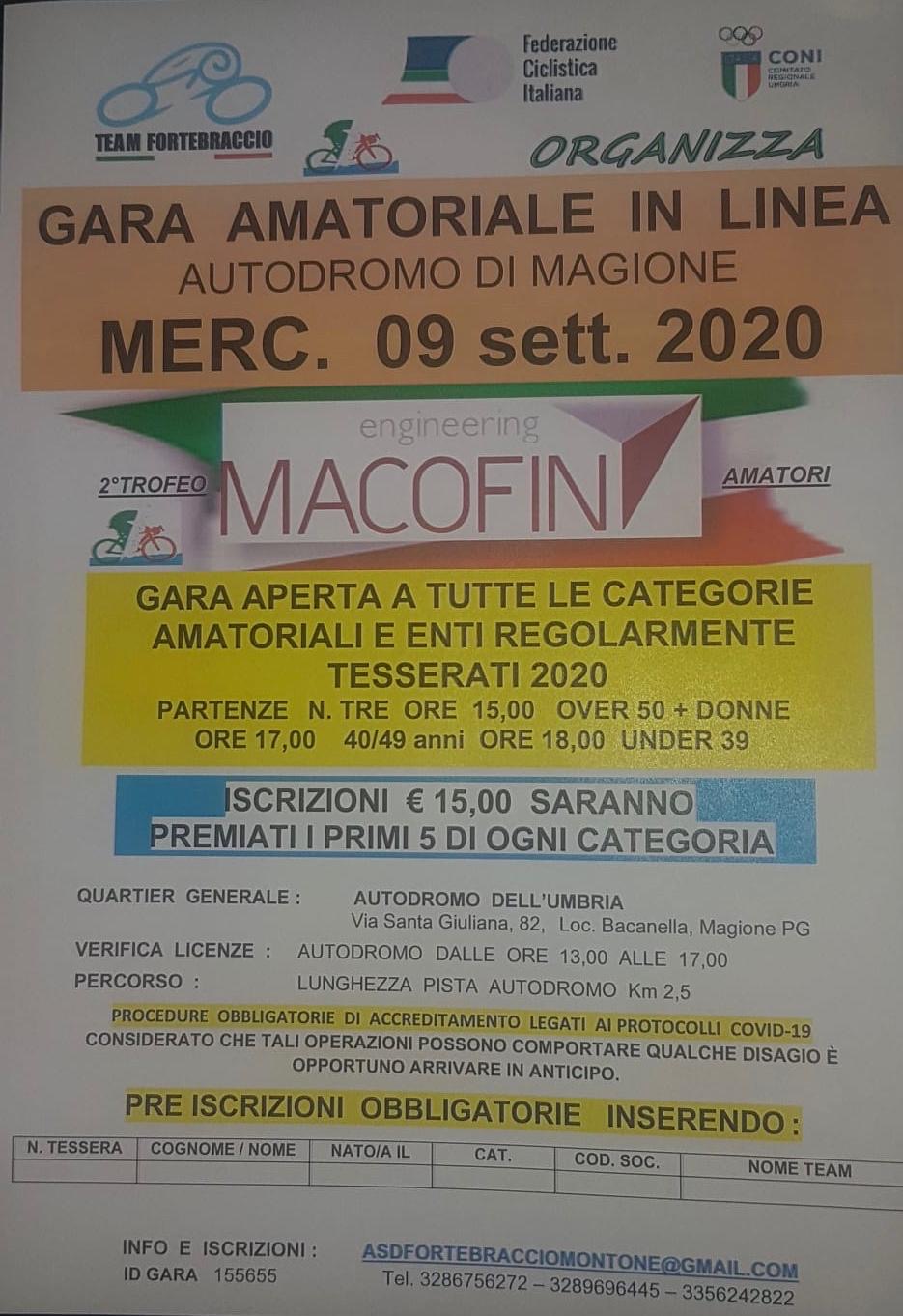 Gara Amatoriale in Linea Autodromo Di Magione 1