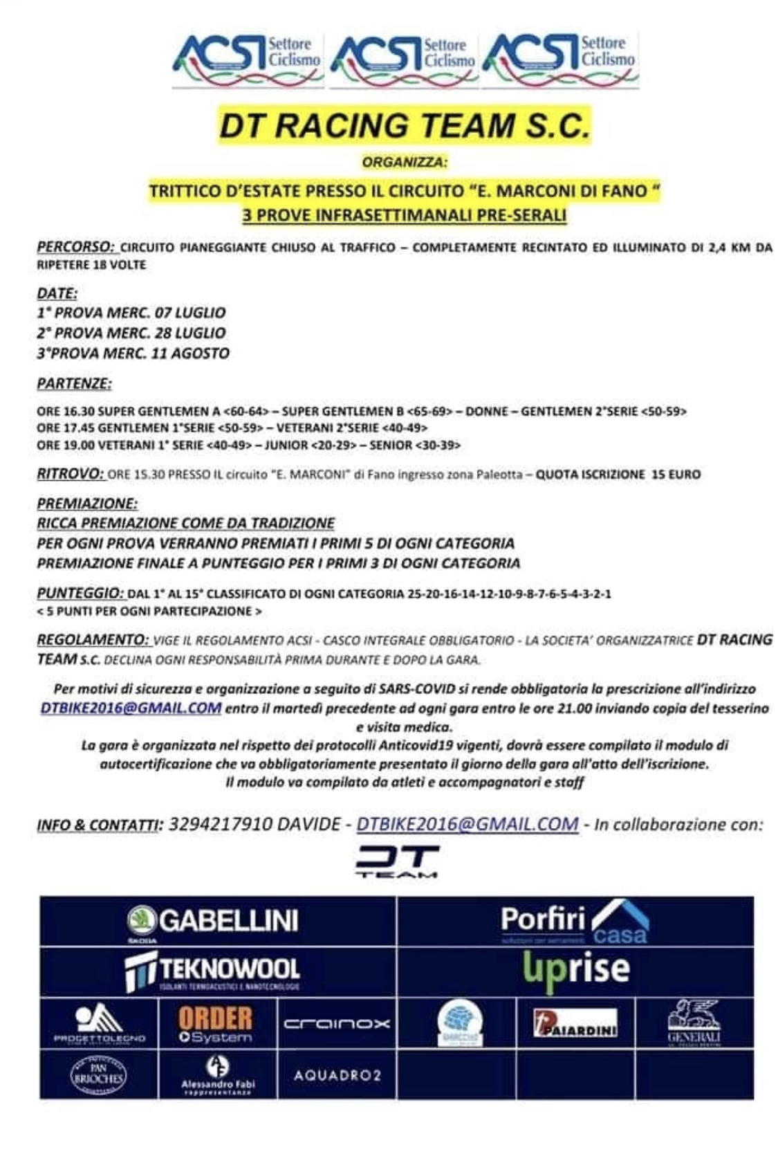 Trittico D'Estate Marconi di Fano 1