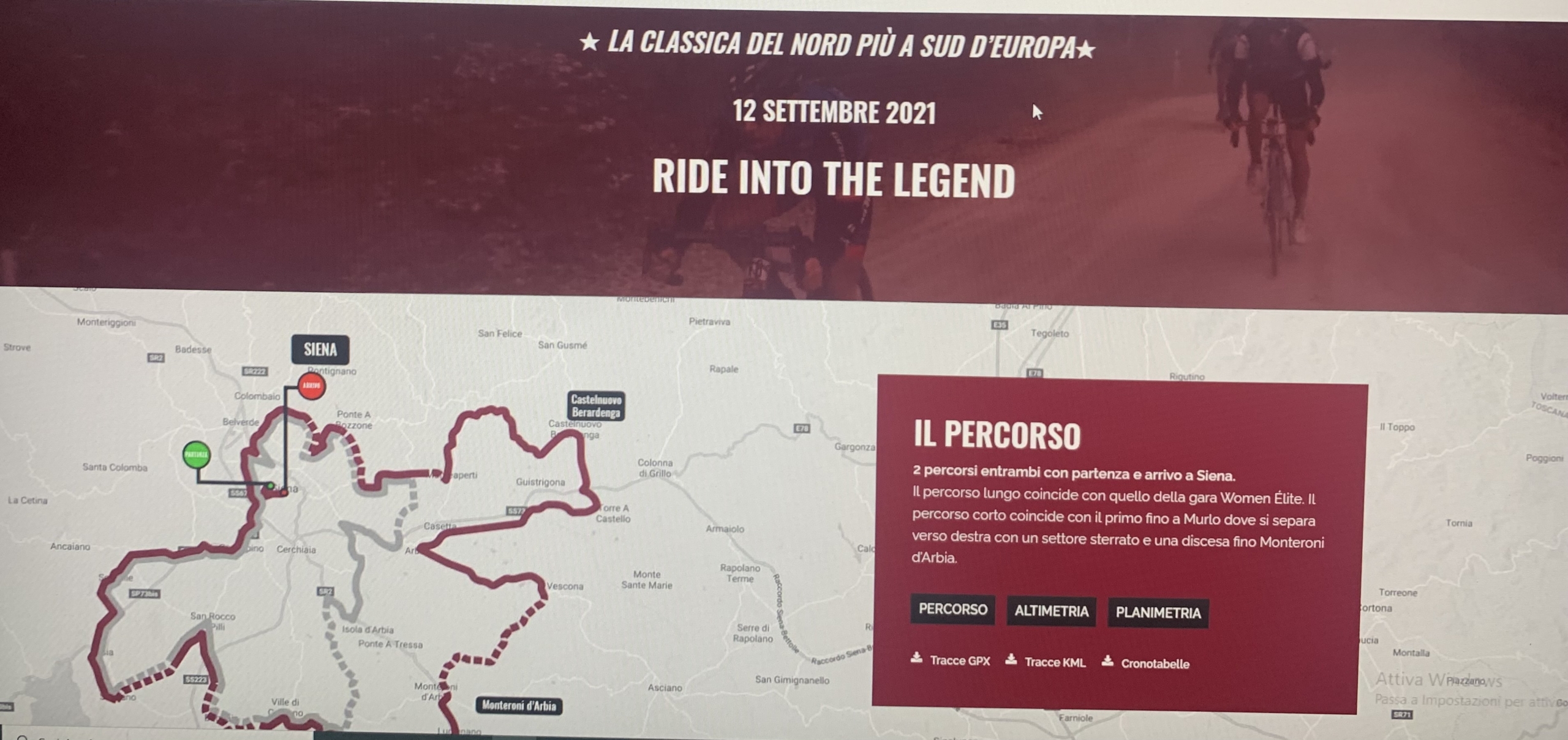 Granfondo Strade Bianche 1