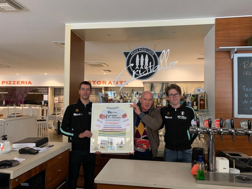 Ivan Martinelli ed Ettore Carlini in visita agli sponsor Lifecode e Ristorante Il Cristallo 9