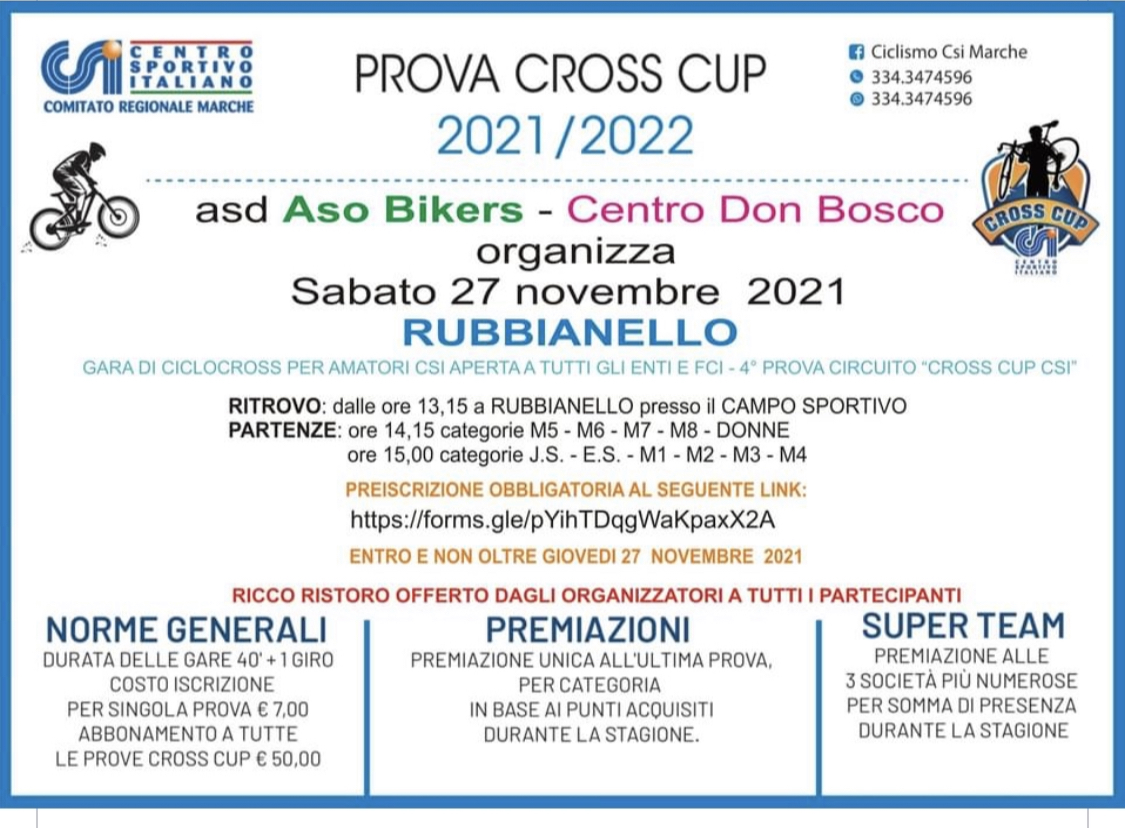 Prova Circuito Cross Cup 1