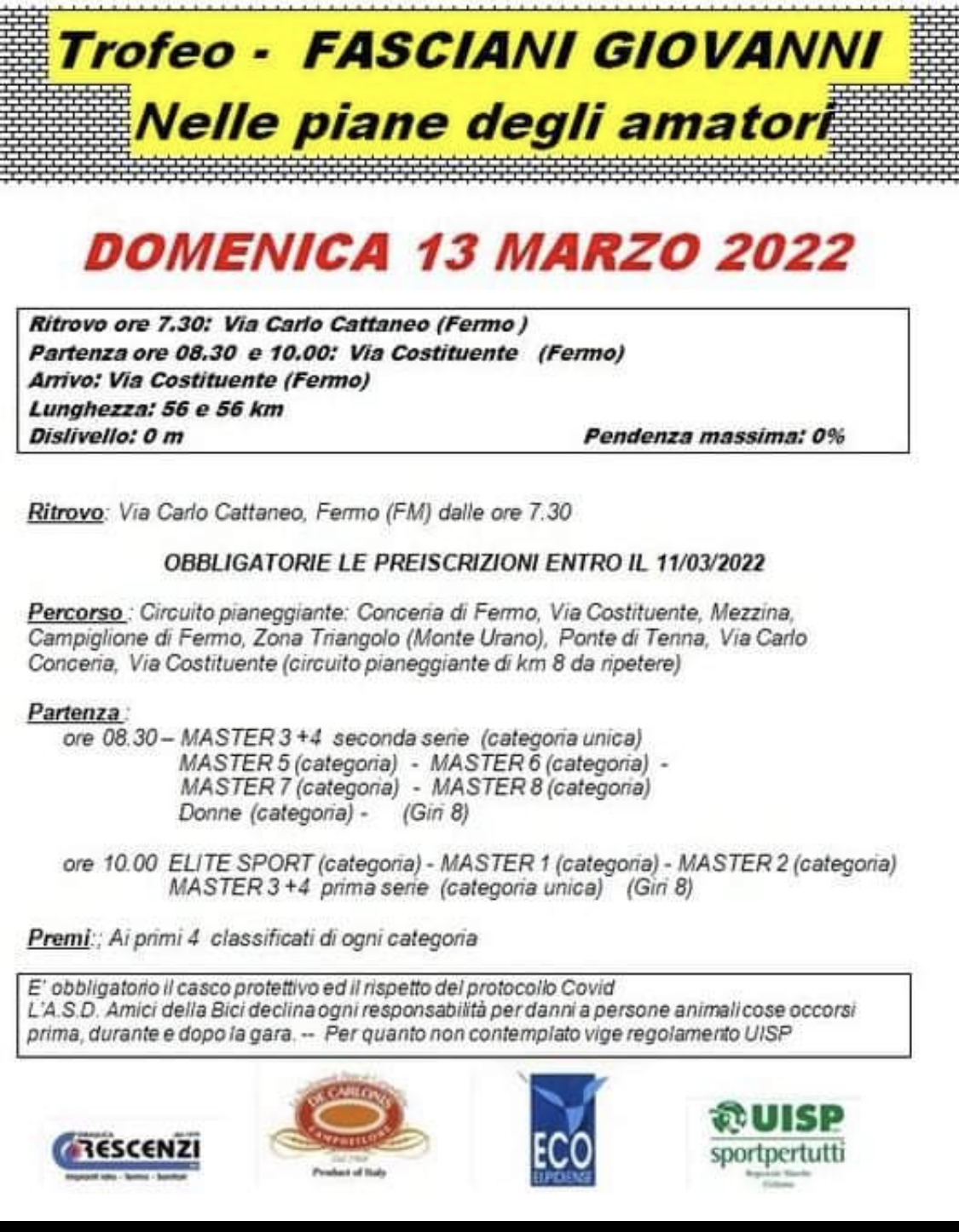 Trofeo fasciani Goivanni Nelle Piane Degli Amatoti 1