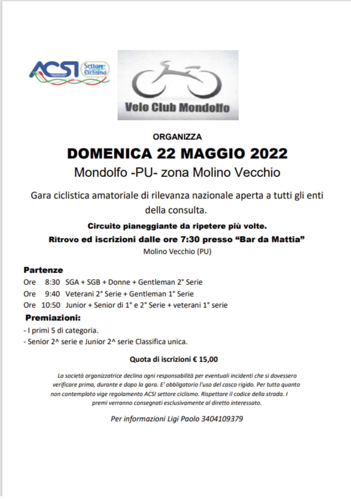 Gara Ciclistica Nazionale 1