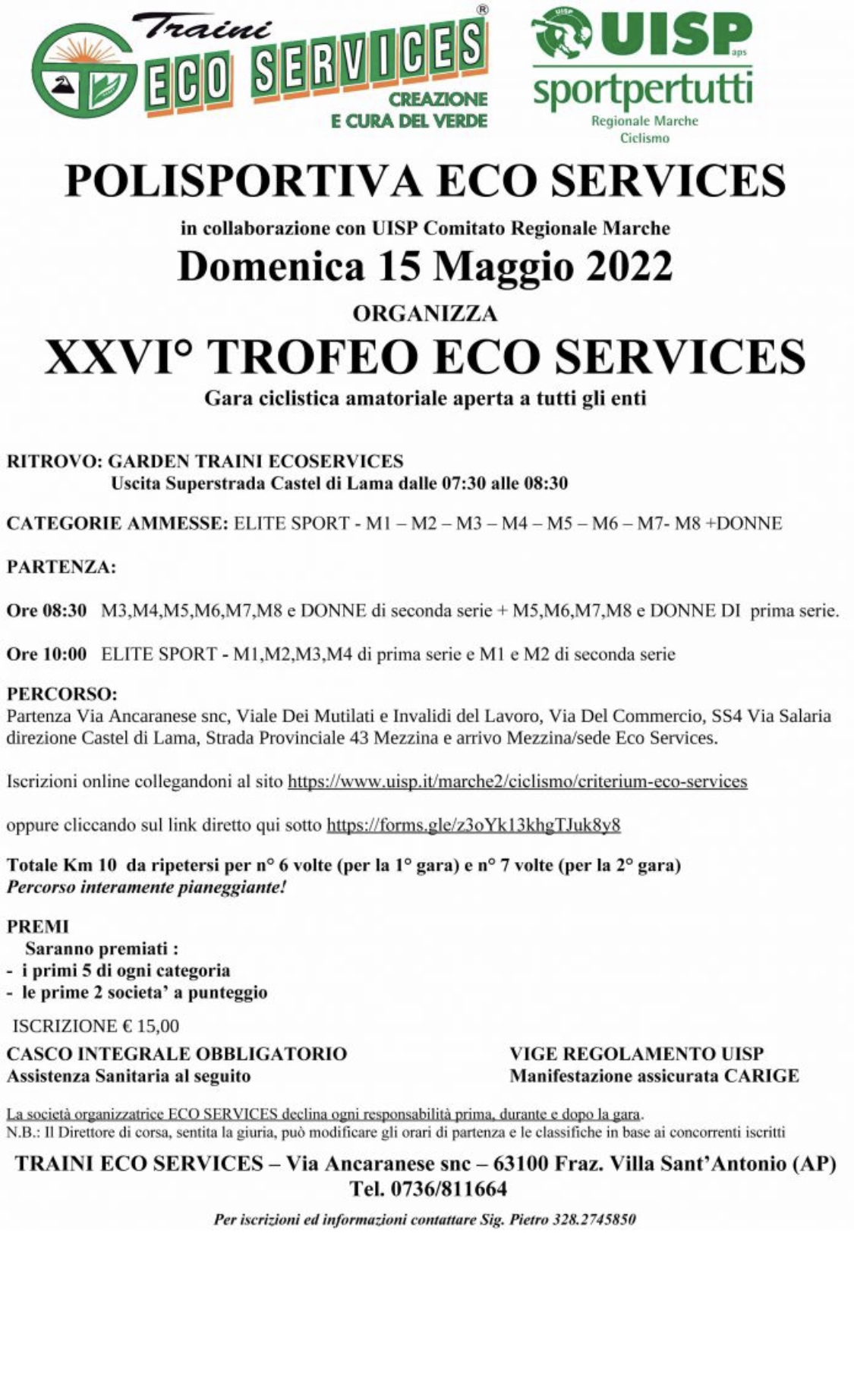 XXVI Trofeo Eco Service 1