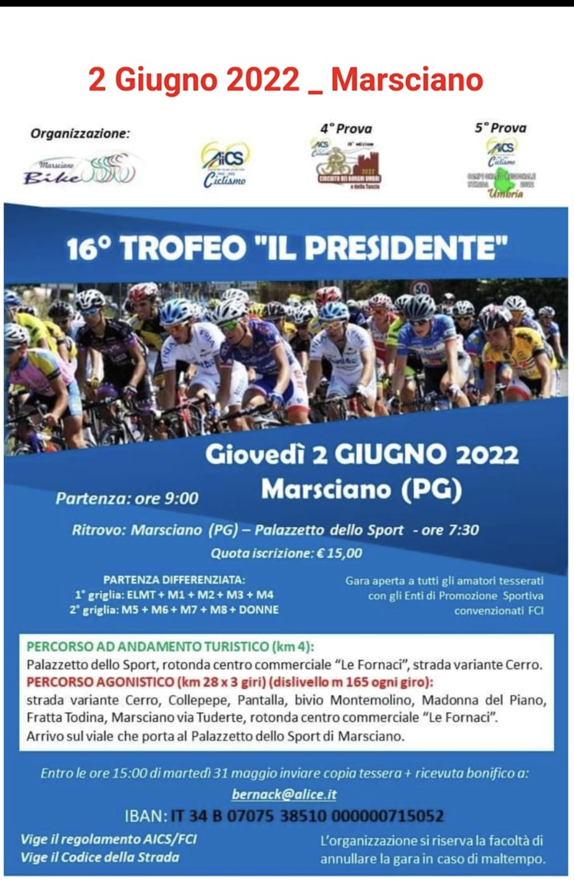 16° Trofeo "Il Presidente" 1