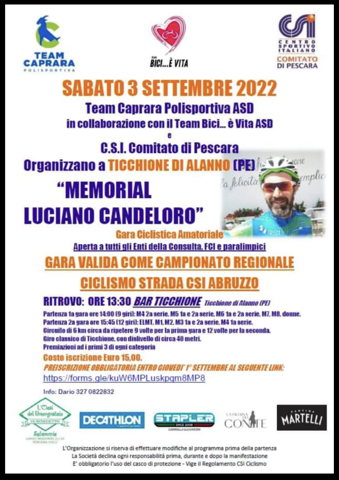 Memorial Luciano Candeloro 1