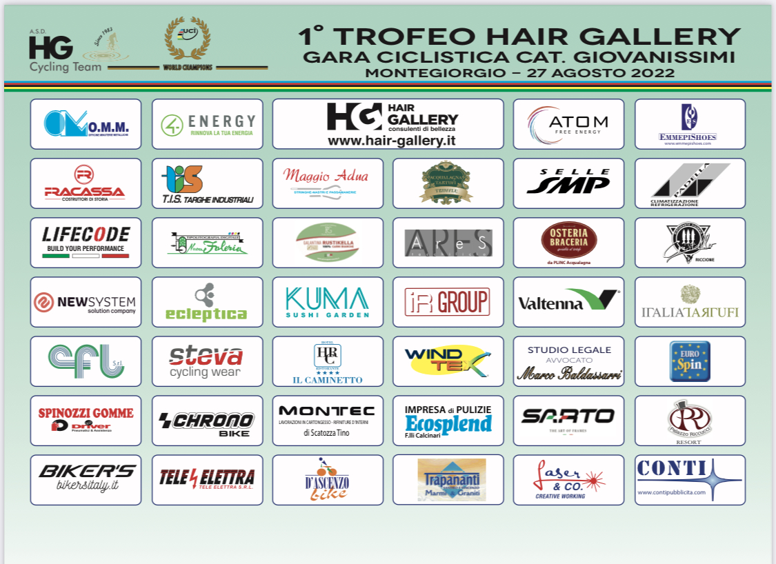 1° Trofeo Hair Gallery Gara Ciclistica Per Giovanissimi 1