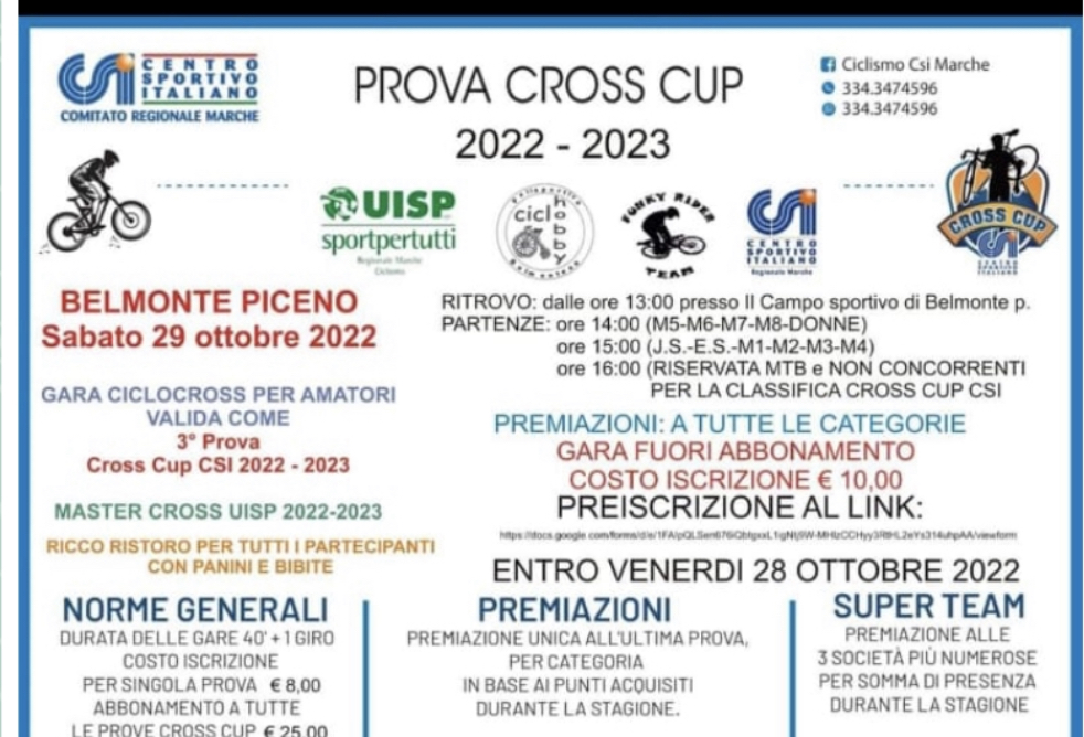 Prova Cross Cup 1