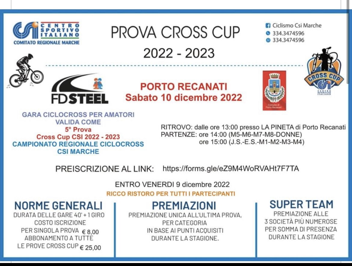 Prova Cross Cup 2022/2023 1