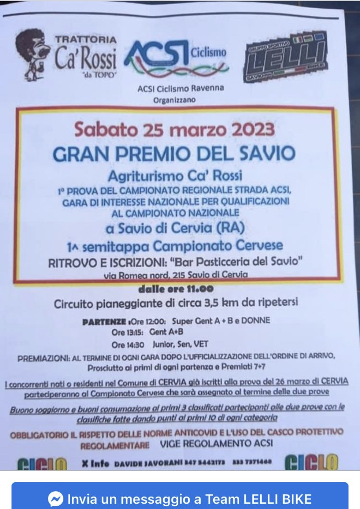 Gran Premio Del Savio 1