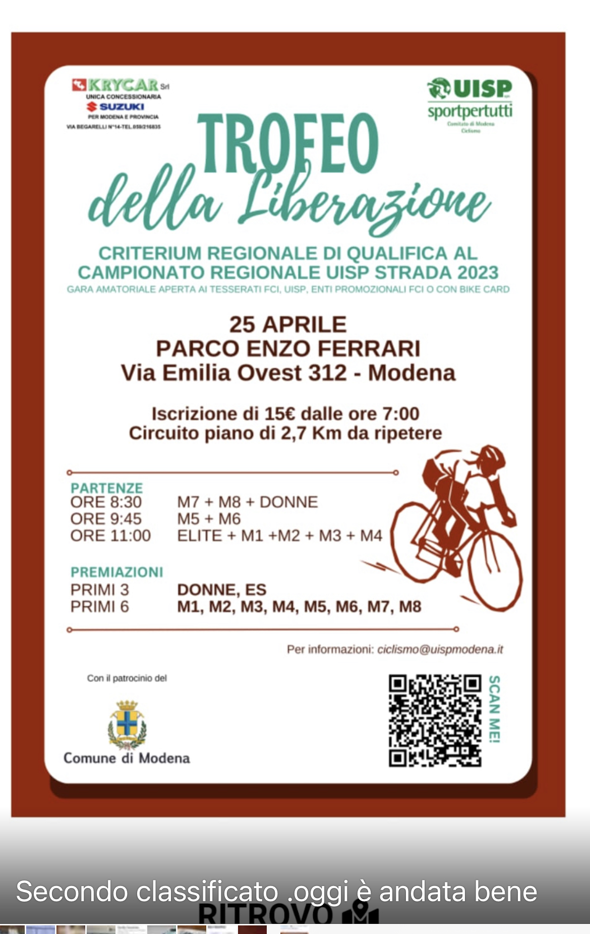 Trofeo Della Liberazione 1