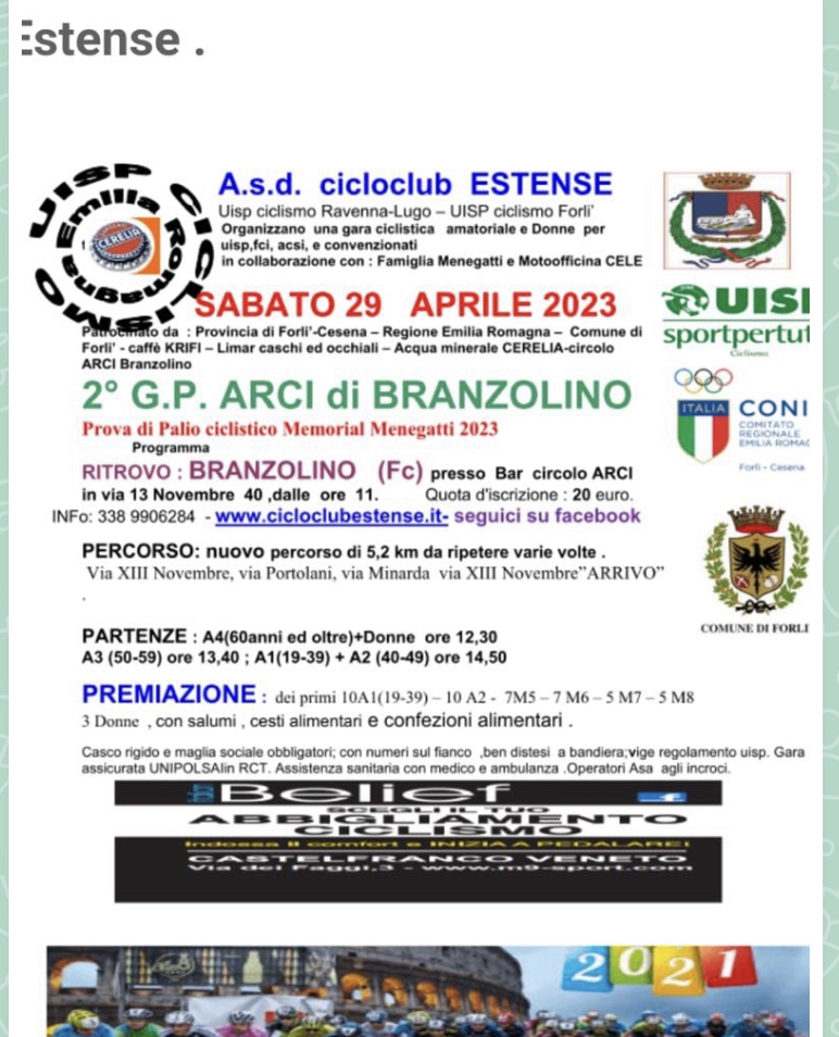 2° G.P. Arci Di Branzolino 1