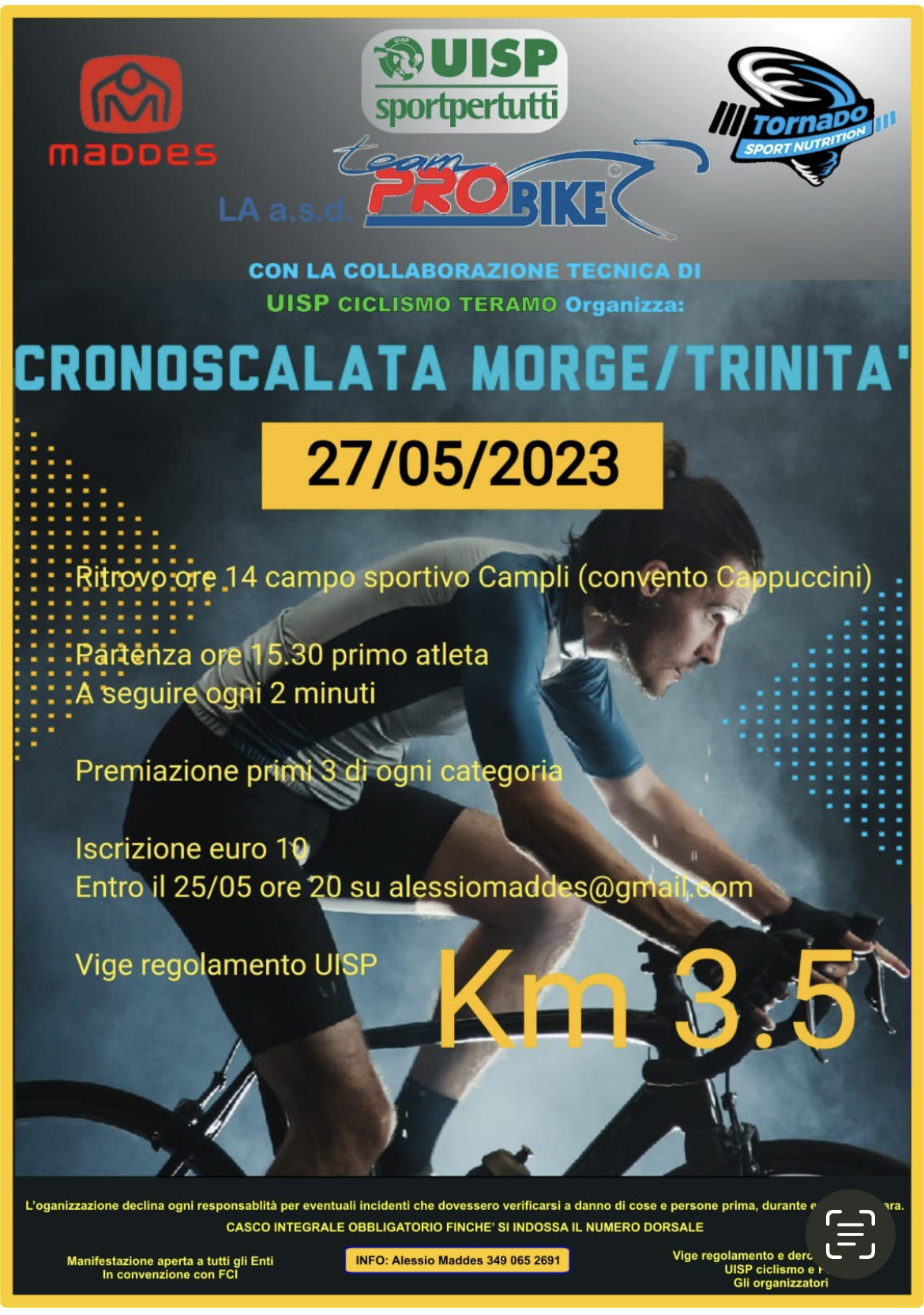 Cronoscalata Morge- Trinita' 1