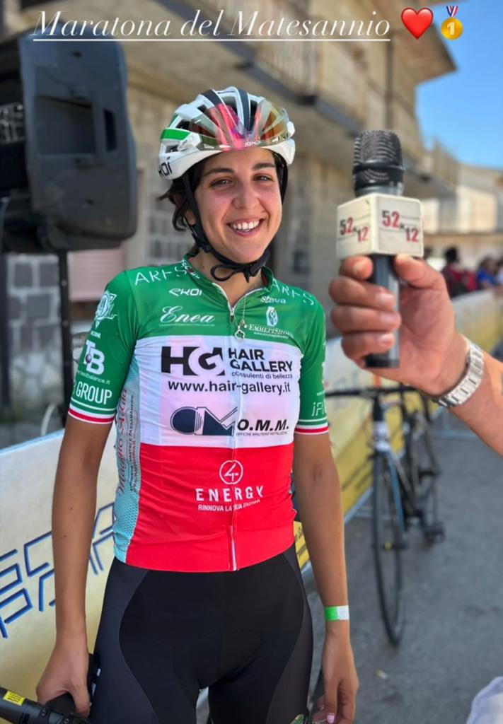 Doppietta HG Cycling Team alla Maratona del Matesannio con Ivan Martinelli e Valeria Zappacosta 1
