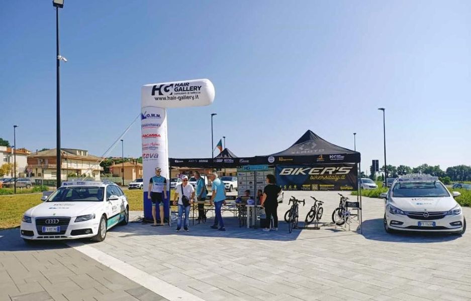 Il sodalizio HG Cycling Team in vetrina nella festa delle società sportive di Montegiorgio 2