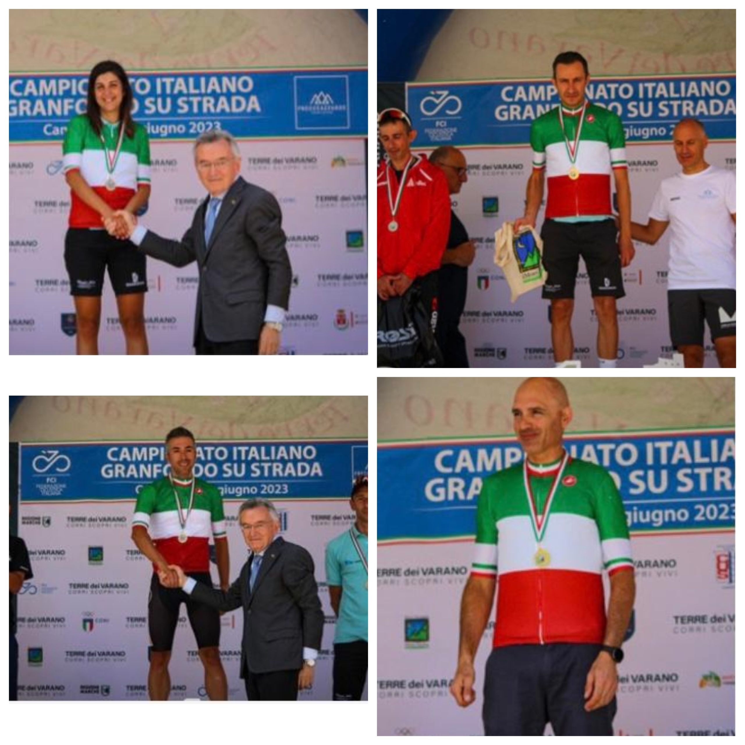 A Camerino poker di maglie tricolori per l’HG Cycling Team nella granfondo alla Terre dei Varano con D’Ascenzo, Celani, Scotti e Zappacosta 8