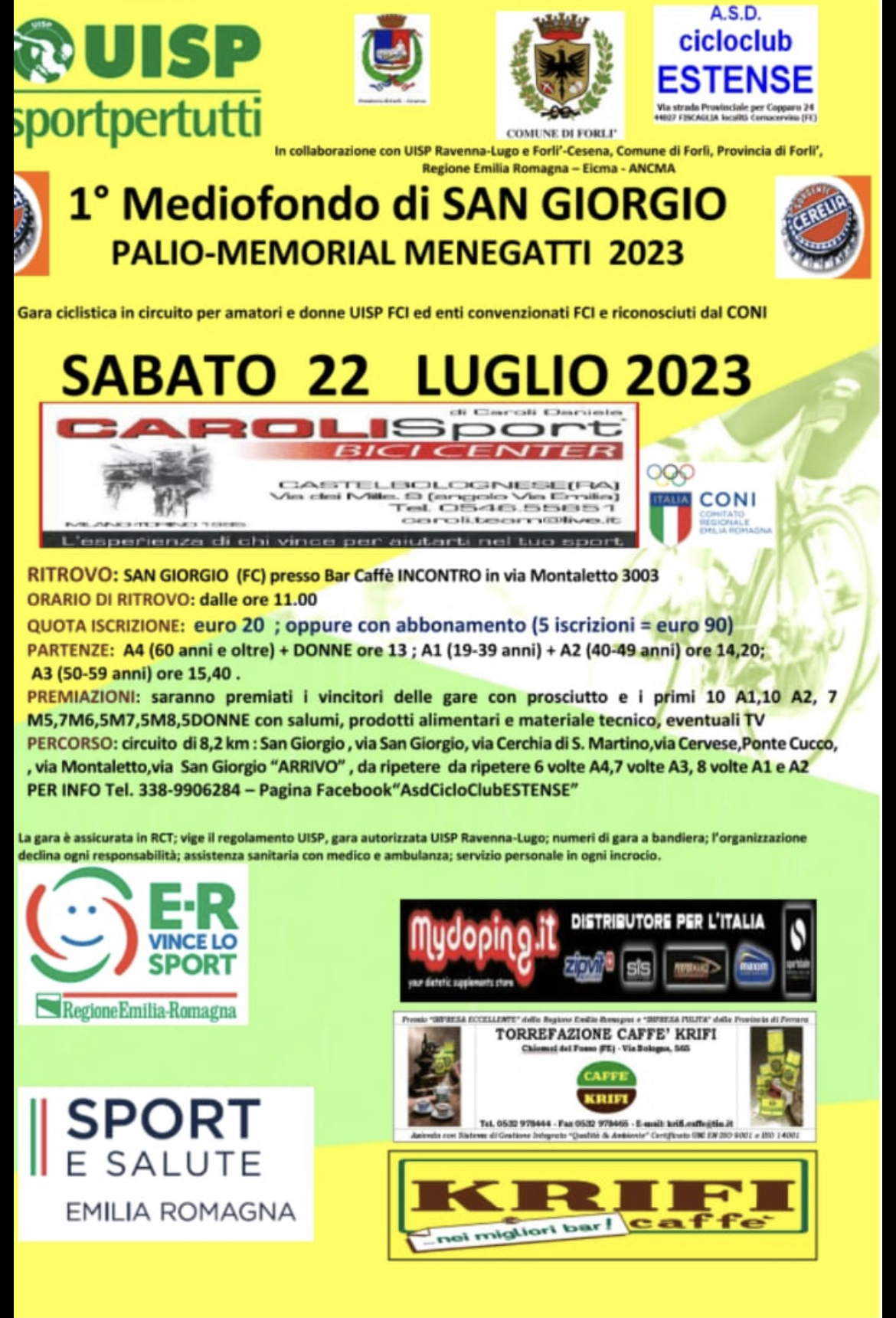 1° Medio Fondo Di San Giorgio 1