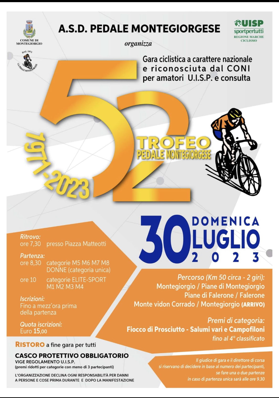 52° Trofeo Pedale Montegiorgiese 1