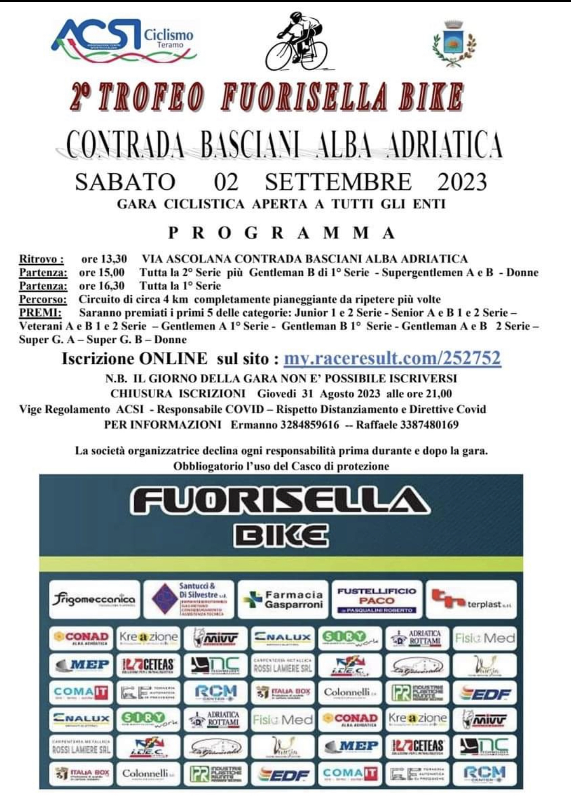 2° Trofeo Fuori fuori Sella Bike 1