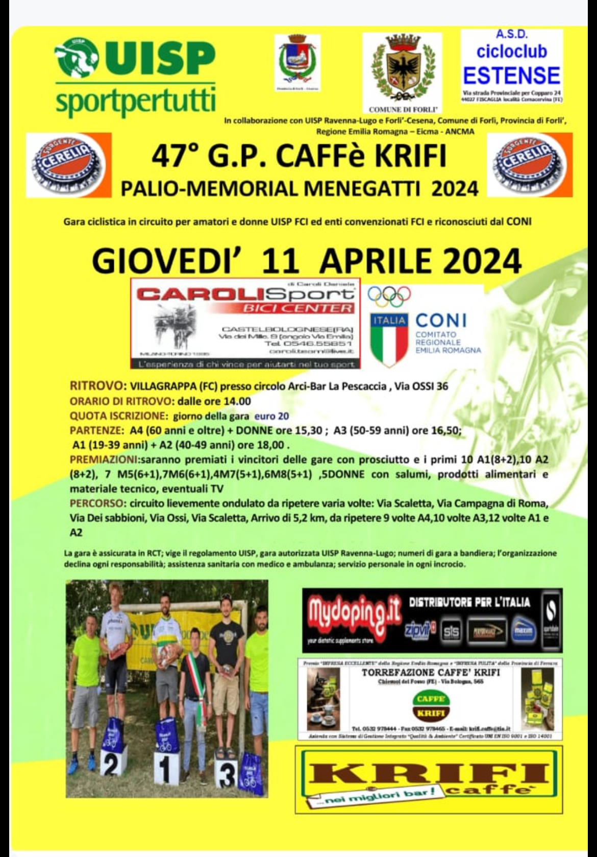 47° G.P. Caffe' Krifi 1
