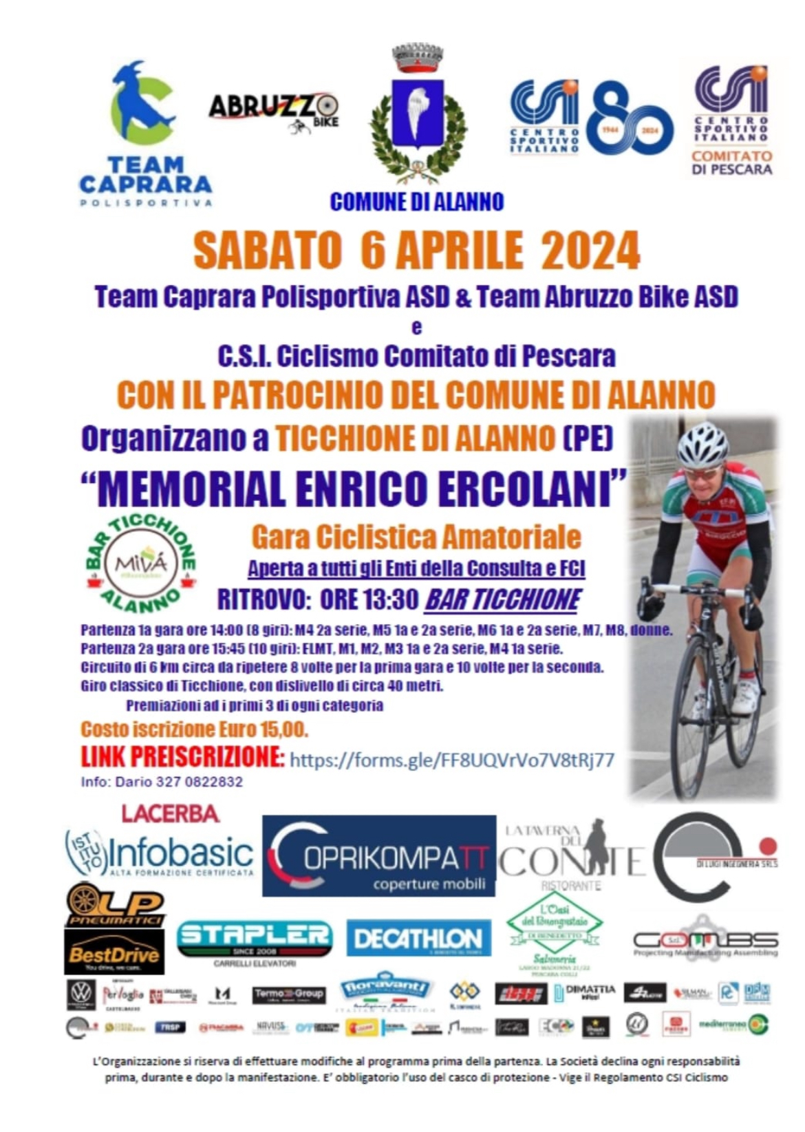 Memorial Enrico Ercolani 1