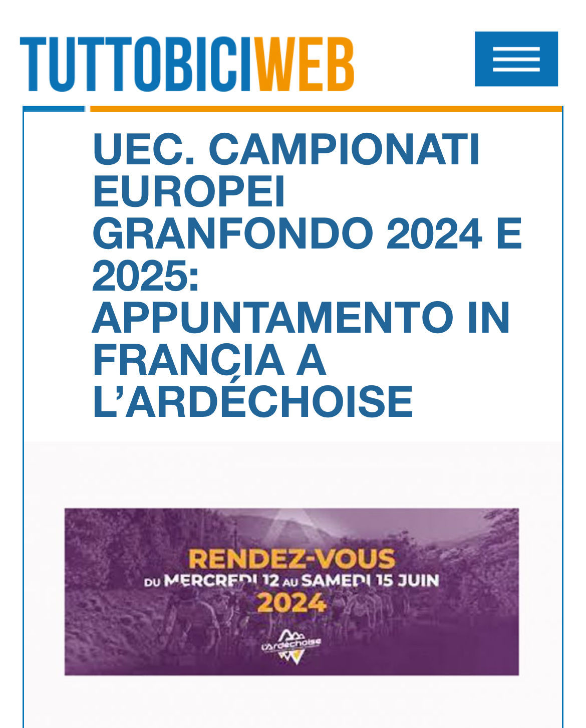 Campionati Europei Granfondo UEC 1