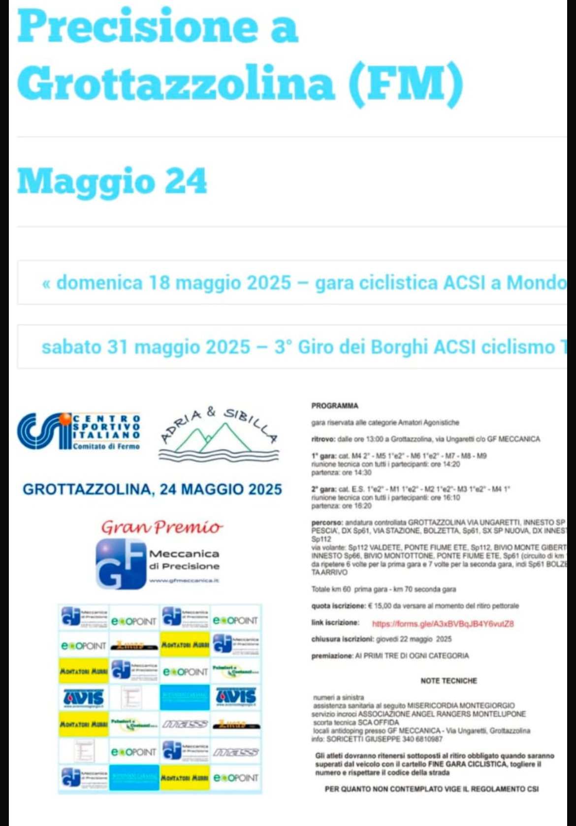 Gran Premio Meccanica Di Precisione 1