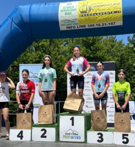 Mya Dazzani e Isabel Buldorini sul podio della prova Donne Esordienti del 40° Trofeo Circolo ACLI Chiarino 2