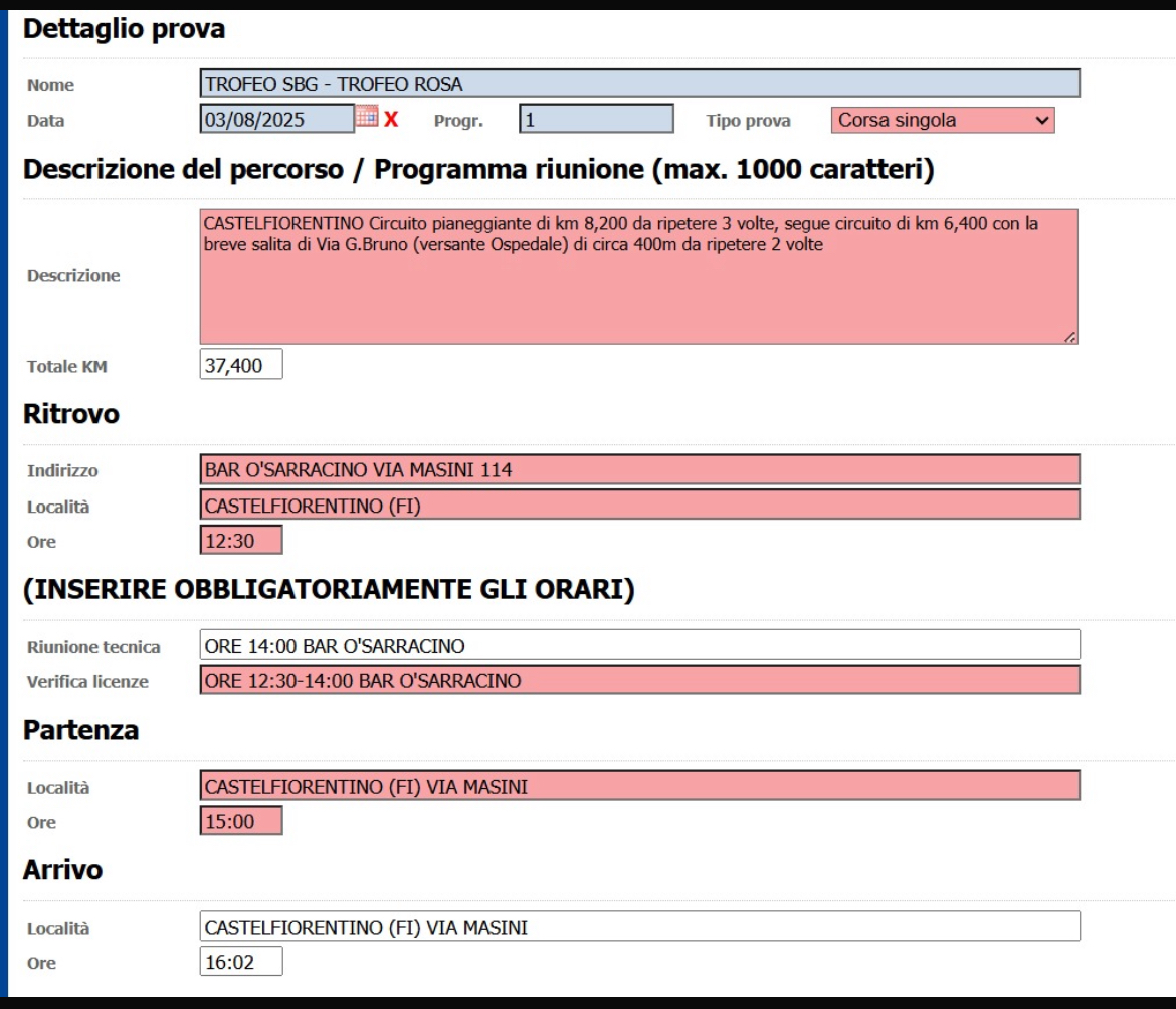 Trofeo SBG trofeo Rosa 1