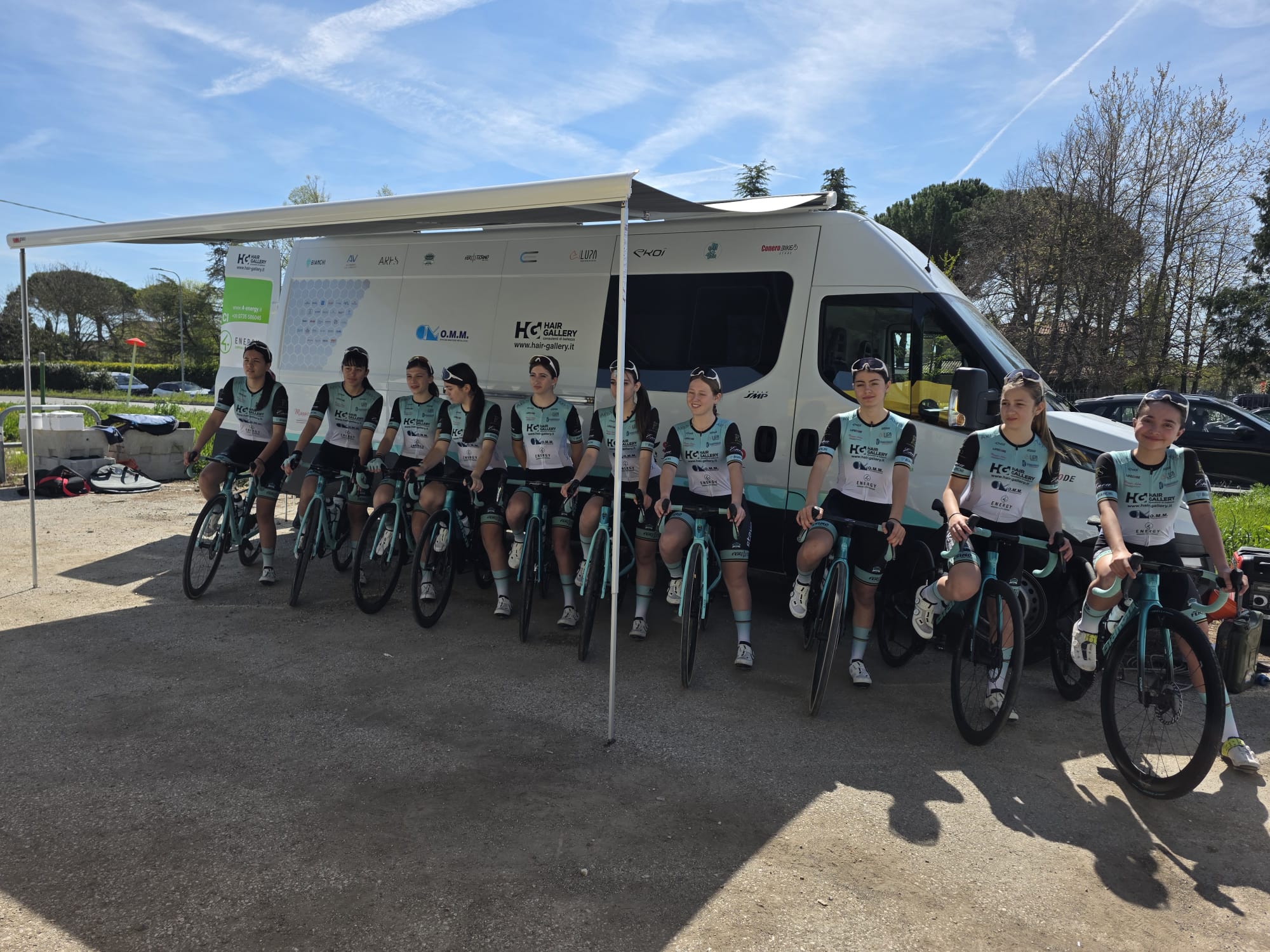 Ottimo inizio di stagione per l'HG Cycling Team che si conferma protagonista anche nel Trofeo Rosa 2