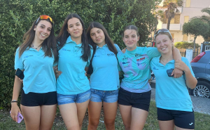 Internazionale Cycling Festival: buoni piazzamenti nella sfida d'apertura contro il tempo per le ragazze in maglia verde tiffany 3