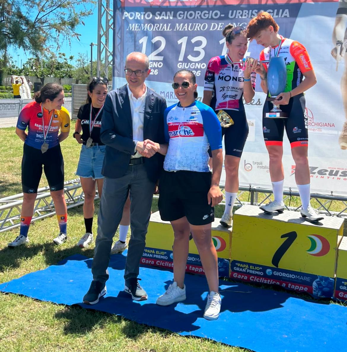Ylenia Fiscarelli conquista il titolo regionale strada Elite Marche 5