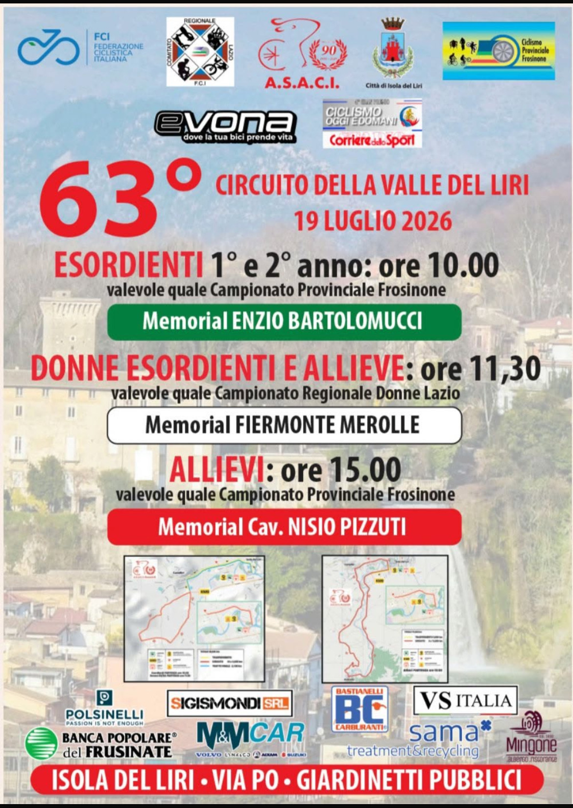 63° Circuito Della Valle Del Liri 1