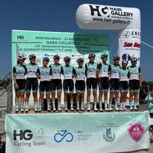 Pierangelini, Dazzani e Esposto GiovanellI. campionesse regionali strada FCI 7