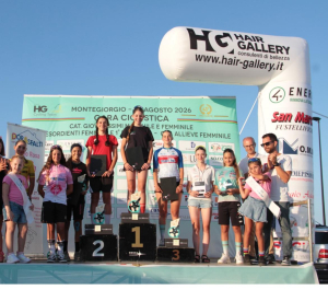 Pierangelini, Dazzani e Esposto GiovanellI. campionesse regionali strada FCI 6