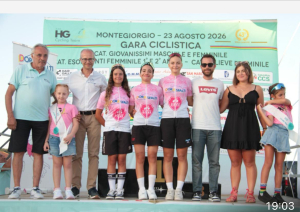 Pierangelini, Dazzani e Esposto GiovanellI. campionesse regionali strada FCI 4