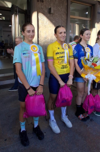 Matilde Donati d’argento a Castelfranco Emilia, vince tra le Esordienti Donne 2° anno. Gaia Pochi conquista la Conero Cup 1