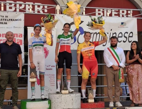 Matilde Donati d’argento a Castelfranco Emilia, vince tra le Esordienti Donne 2° anno. Gaia Pochi conquista la Conero Cup