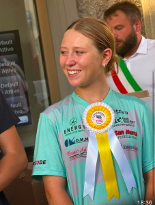 Matilde Donati d’argento a Castelfranco Emilia, vince tra le Esordienti Donne 2° anno. Gaia Pochi conquista la Conero Cup 3
